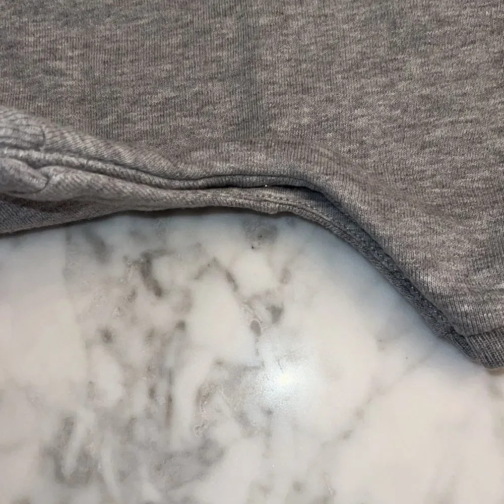 NWOT GUCCI GREY COTTON LOGO BABY SHORTIE 3/6M